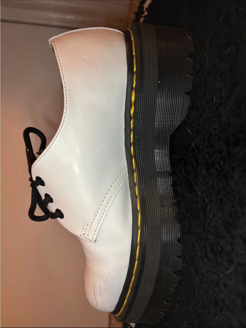 white low top docs